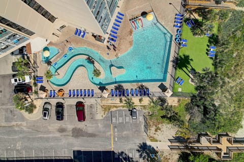 Indoor pool, a heated pool