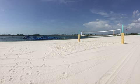 Sun loungers, beach towels