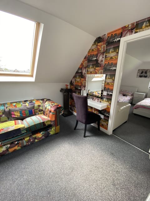 upstairs make up area