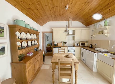 Cottage Kitchen in Kizzie Holiday Cottage, A Self Catering Holiday Home in Killorglin, Kerry