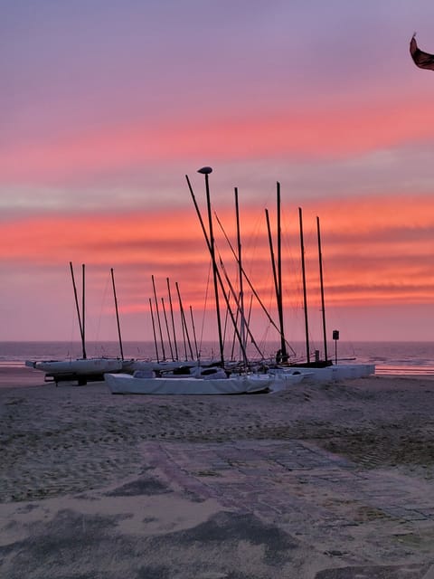 On the beach