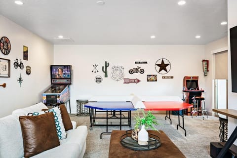 The entire family will love the amenities in the upstairs living room