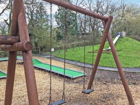 Children’s play area | Owls About - Torwood Lodges, Cenarth, near Newcastle Emlyn