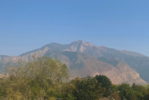 Mountain view from Balcony