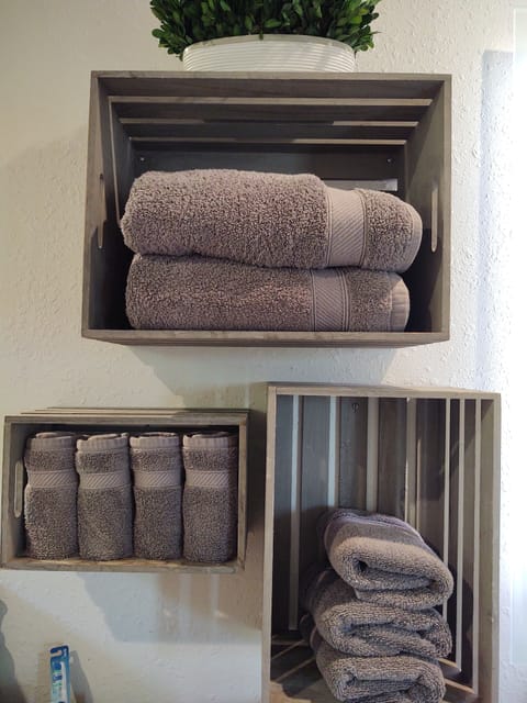 Fine bath towels.