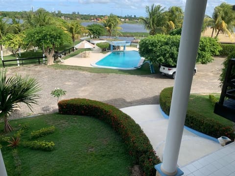 Indoor pool, outdoor pool