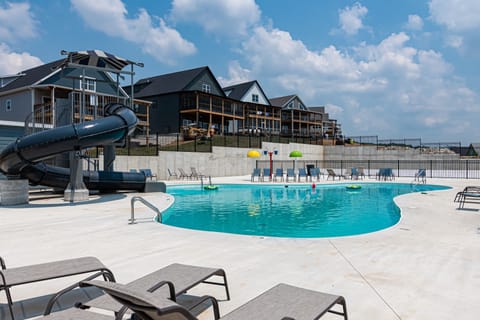 Indoor pool, seasonal outdoor pool