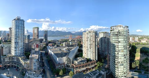 Stunning panoramic NE views of mountains, water & our beautiful green city...  