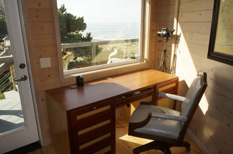 The office - high speed internet and endless views!