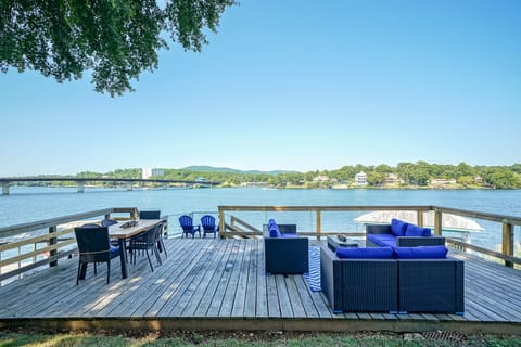 View of Back Deck from the Cottage