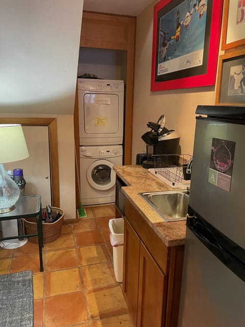 laundry and another picture of kitchenette
