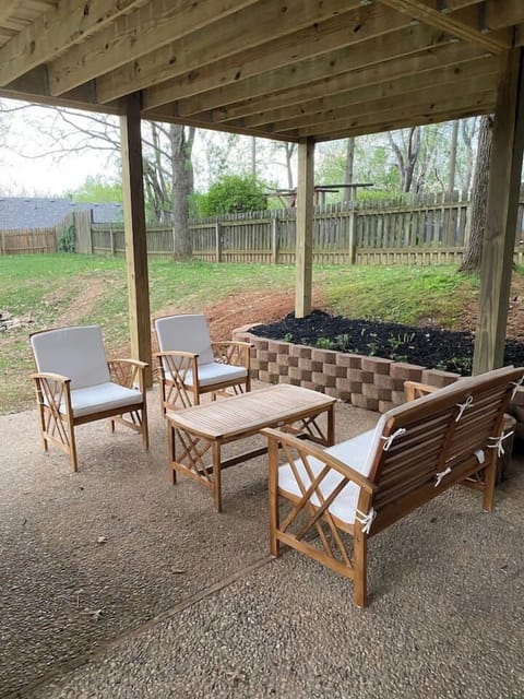 Enjoy your coffee or a glass of wine out here 