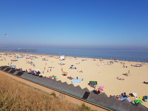 On the beach