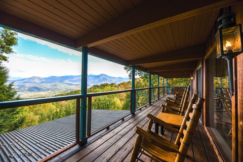 The view from the covered main deck