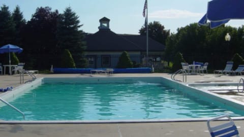 Indoor pool, a heated pool