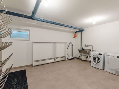 Laundry Room, Building, Property, Product, Washing Machine, Clothes Dryer, House, Interior Design, Flooring, Wood