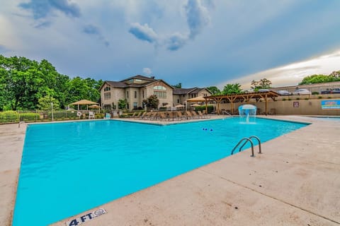 Indoor pool, a heated pool