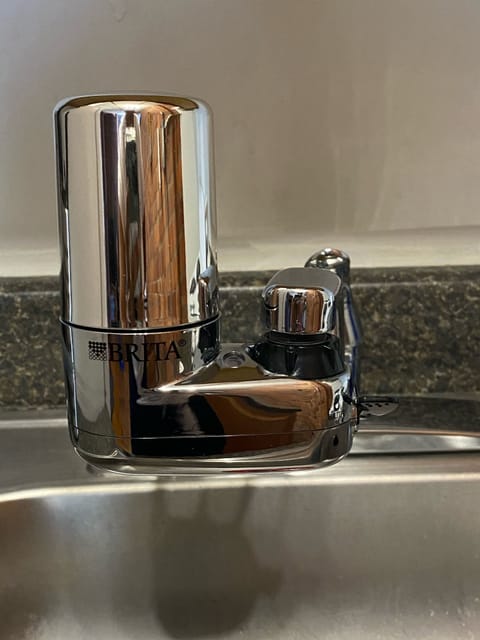 Why waste plastic, when you can have filtered water. 