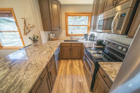 Fully equipped kitchen