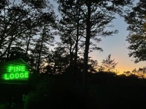 Great sunset views from cabin