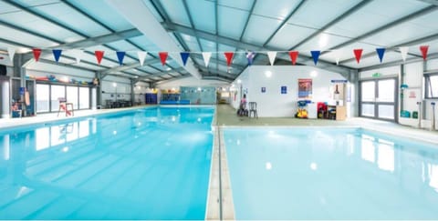 Indoor pool, a heated pool