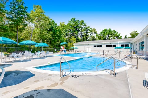 Indoor pool, a heated pool