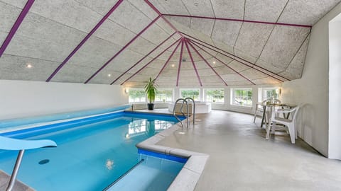 Indoor pool, a heated pool