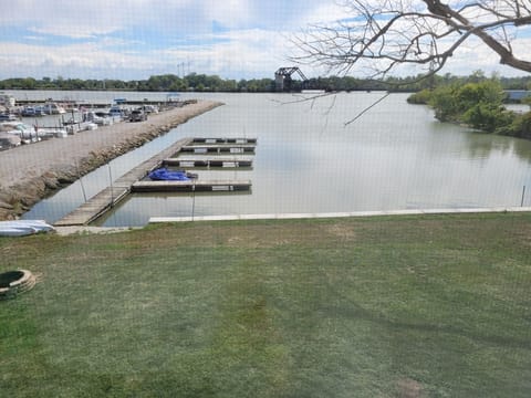 enjoy the fire and the view great fishing