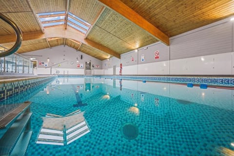 Indoor pool, a heated pool