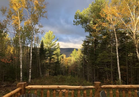 "The cabin has an amazing mountain view and a large comfortable deck..." HM
