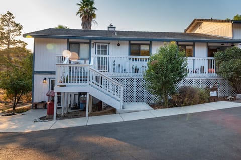 Front View From the Main Driveway, your Suite is on the Second F