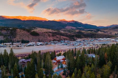 Golden sunsets on the mountain.