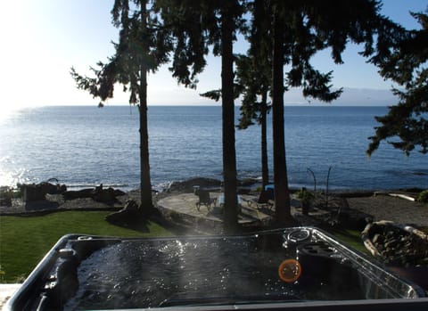 View from the hot tub