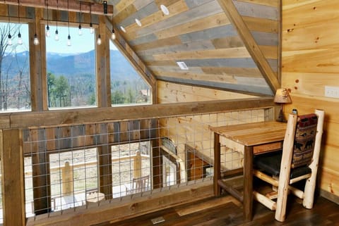 The loft also has a desk, chair and phone if you need to work during your stay.