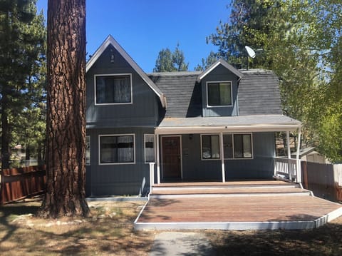 Cabin on summer days