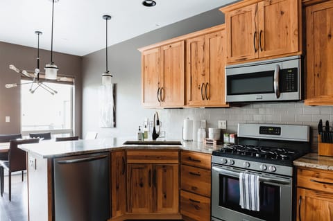 Kitchen stocked with everything you need