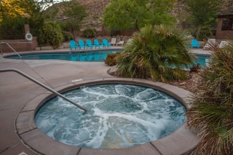 Indoor pool, outdoor pool