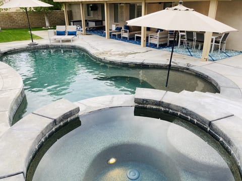 Salt-water Pool and Hot Tub