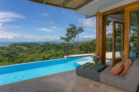 Outdoor pool, an infinity pool