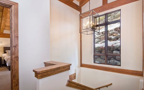 Stirs heading up to master and another 2 bedrooms.