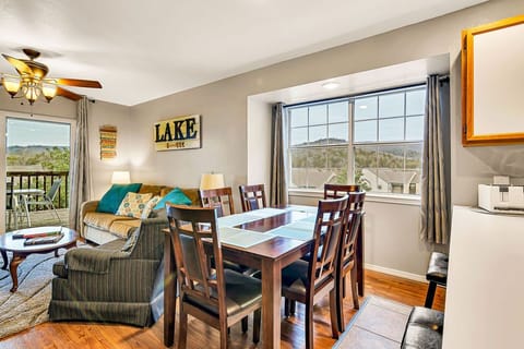 Amazing views, even from the inside. 