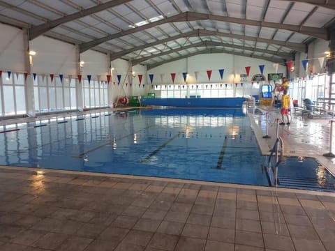 Indoor pool, outdoor pool