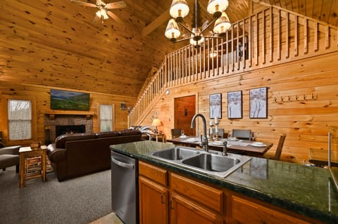 clean-up is easy with the new dishwasher