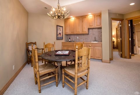 Game table downstairs