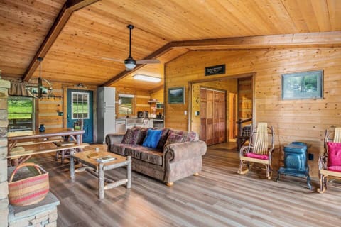 Your open-plan great room is the perfect place to unwind.