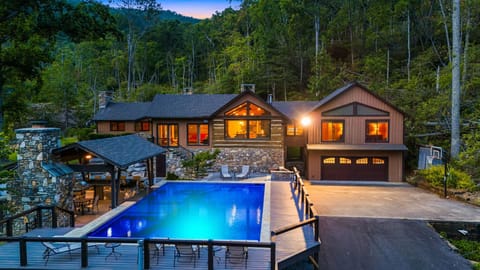 Evening Glow At Cool Stream Lodge