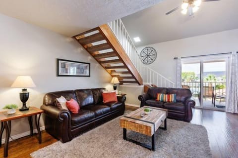 Large living room with comfortable seating