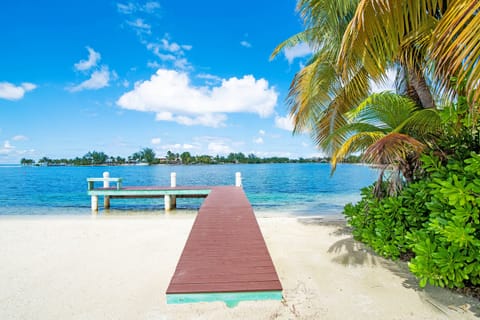 On the beach, beach towels