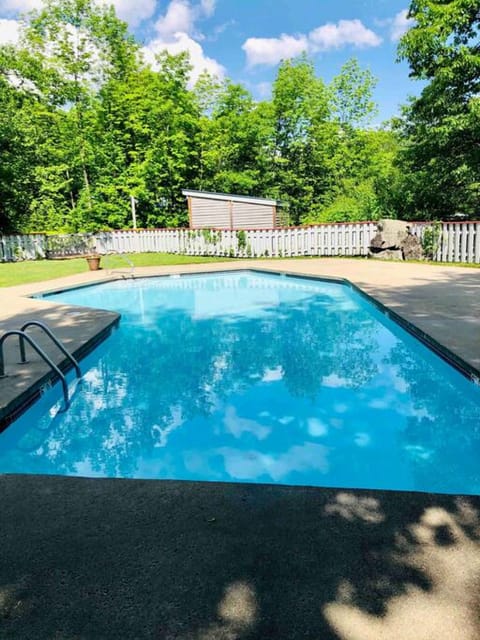 Indoor pool, a heated pool