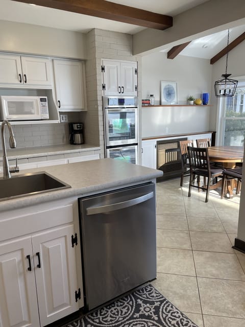Kitchen and dining area